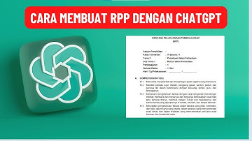 CARA MEMBUAT RPP DENGAN CHATGPT