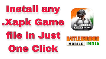 How to install .xapk file in Just one tap?   | Technical abhi