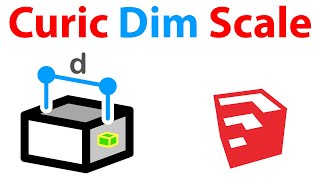 Curic Dim Scale Plugin For SketchUp - TutorialsUp