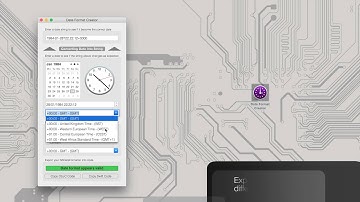 Date Format Creator Mac App Demo