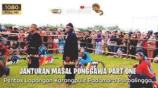 Janturan Masal Ponggawa Part One  Pentas Lapangan Karangpule Padamara Purbalingga