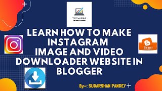 How To Make Instagram Image & Video Downloading Website In Blogger | Blogger Tool Website | Free . screenshot 3