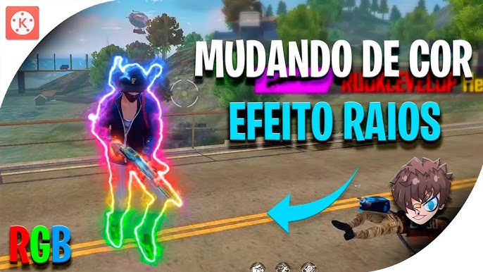 COMO FAZER NOME COM RAIOS FREE FIRE / EFEITO SABER EM TEXTO