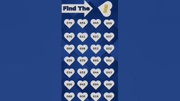😱 99% People Fail This Hidden Number Challenge 🤯 | Eye Test Puzzle