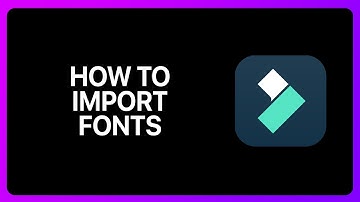 How To Import Fonts In Filmora Tutorial