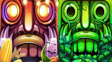 Temple Run 2 Reverse Gameplay - Holiday Havoc VS Enchanted Palace