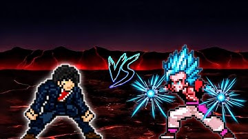 Mash V2 (New) VS Gogeta (all form) in Jump Force Mugen