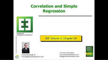 09-05 Lean Six Sigma Correlation and Simple Regression
