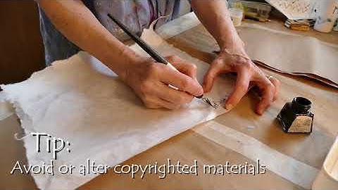 Part 1: Using Collage in Acrylic Painting