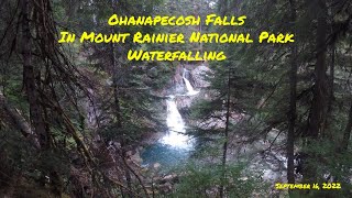 Ohanapecosh Falls in Mount Rainier National Park - Waterfalling