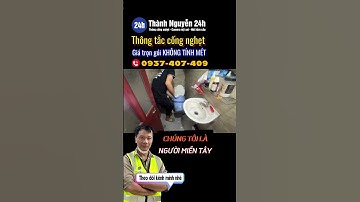 💰 Thông Tắc Cống Giá Rẻ, Uy Tín – Cam Kết Không Tính Mét, Không Phụ Phí