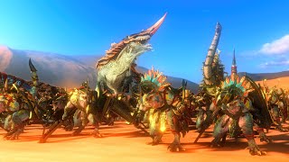 Lizardmen Vs Tomb Kings | Total War Warhammer 3 Cinematic Battle