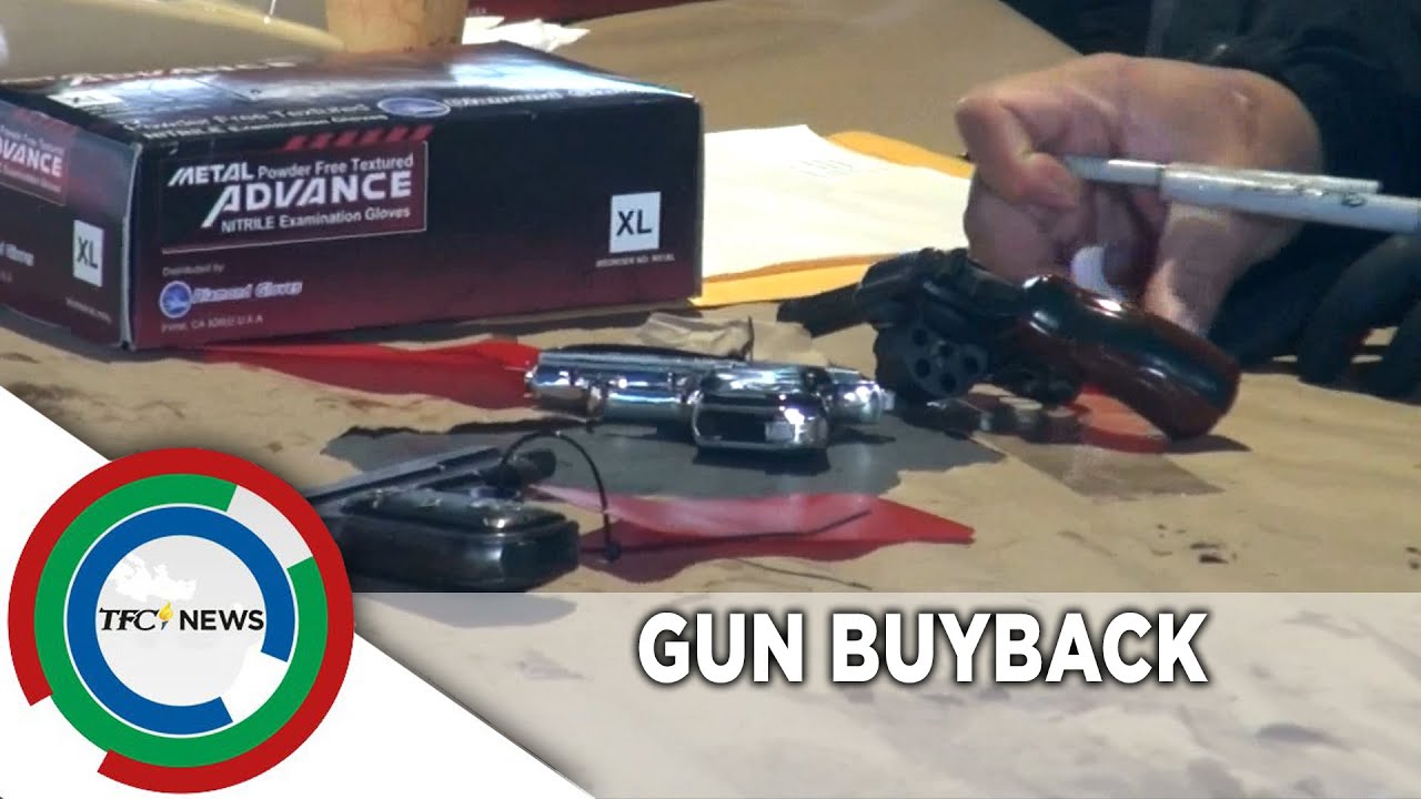 140 weapons turned in at Filipino American-led gun buyback | TFC News California, USA