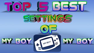Top 5 Best Settings of My Boy GBA Emulator in Hindi screenshot 3