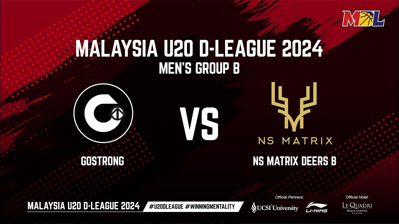 [LIVE] MALAYSIA U20 D-LEAGUE | 9PM@UCSI | GOSTRONG VS NS MATRIX DEERS B ...