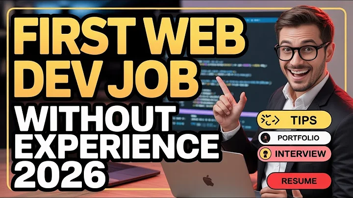 How to Get Your First Web Development Job Without Any Experience in 2026