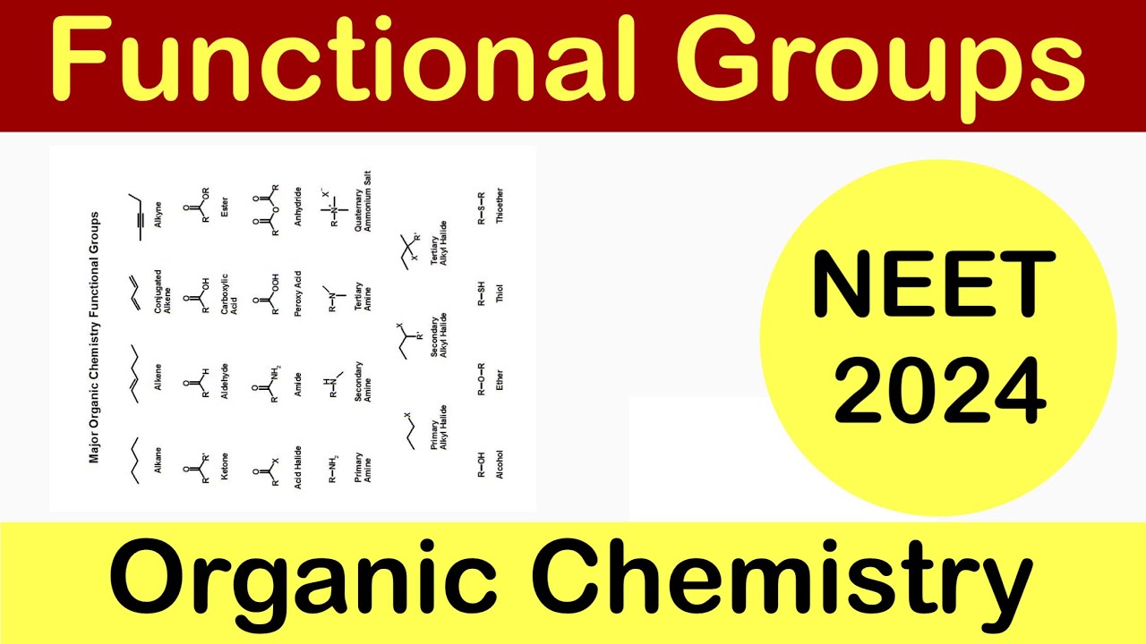 Functional Groups in Organic Chemistry