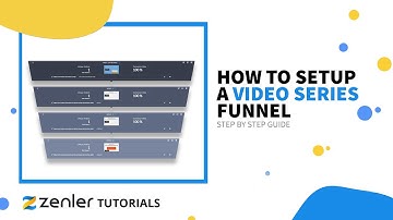 Zenler   How to setup a video series funnel