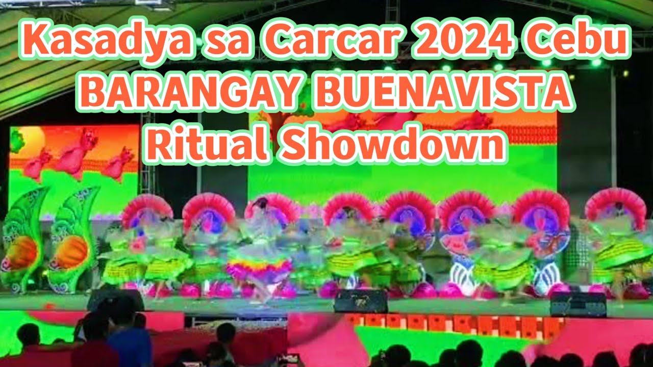 KASADYA SA CARCAR 2024 Barangay Buenavista Buhilaman Festival Ritual ...