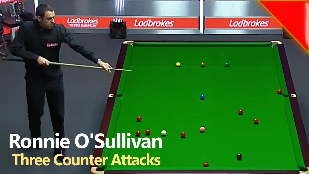 Ronnie O'Sullivan's Counterattacks against Milkins, Yan & Ding | 2018 World Grand Prix