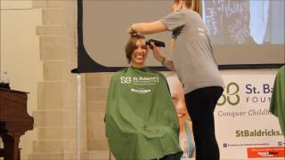 Beth Shaves Her Head for Charity.