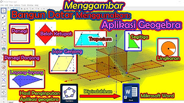 Menggambar Bangun Datar Menggunakan Aplikasi Geogebra (Matematika)