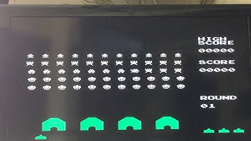 Space invaders  with sound / ( 1978) original arcade game / the most popular Arcade game ever