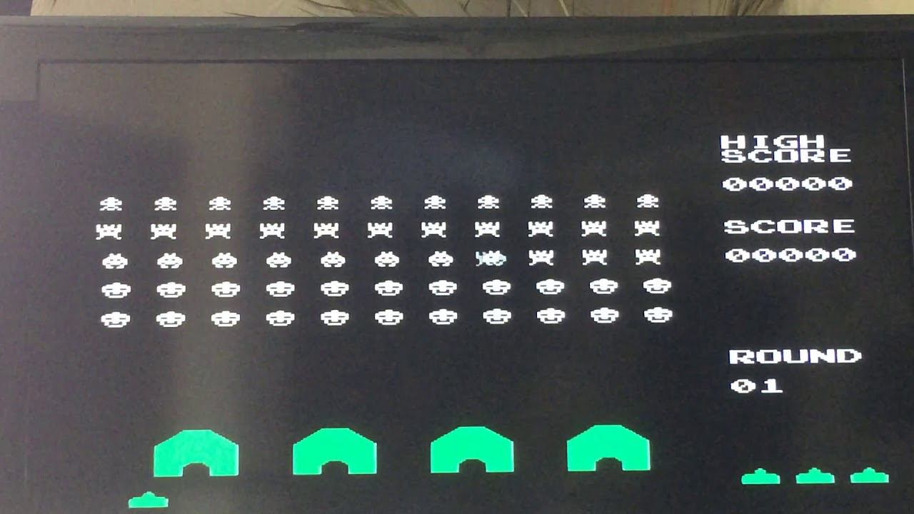 Space invaders with sound / ( 1978) original arcade game / the most
