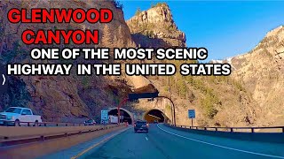 GLENWOOD CANYON, COLORADO, I70 Scenic drive | 4K | #travel #colorado #canyon