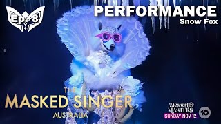 Ep. 8 Snow Fox Sings "Goodbye Yellow Brick Road" | The Masked Singer AU | Season 5
