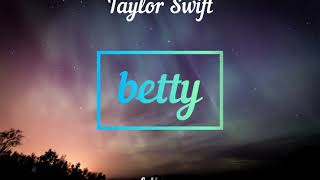 Taylor Swift – betty (Lyric Video)