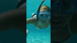 Bikini Mermaid Dives Into Crystal Paradise Snorkeling Goddess In 4K Beautiful Girl