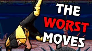 The WORST Moves In EVERY Mortal Kombat Game