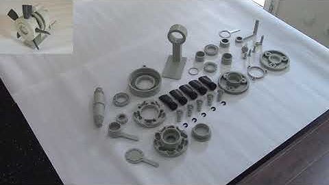 Variable Pitch Propeller Mechanism - Assembly walkthrough