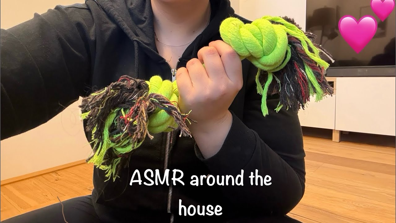 ASMR lofi - Carpet/Floor: Tapping and Scratching in every Room 🚪😴