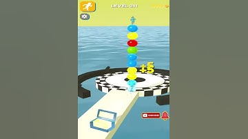 Stack Rider - Gameplay Walkthrough Level-211 #Shorts