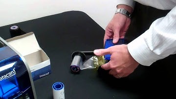 SD260 Datacard Printer - How to change the Ribbon