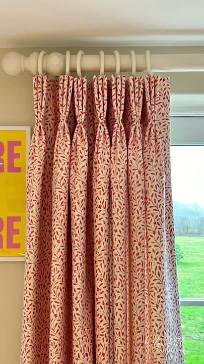 Wonder how to hang your curtains? Pinch pleat hooks #curtains #tutorial #interior #sewing