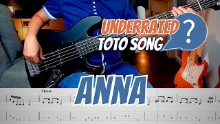Download Lagu Anna (TOTO) - Bass Cover with play along Bass Tabs MP3