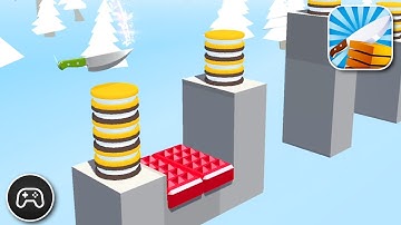 Slice It All - Gameplay Walkthrough Part 66 - Survival Game Levels 344-345 (iOS, Android)