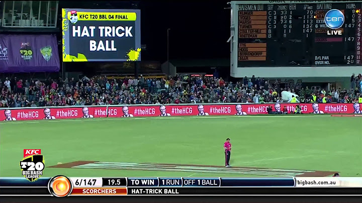 The dramatic final over of BBL|04, and Brett Lee