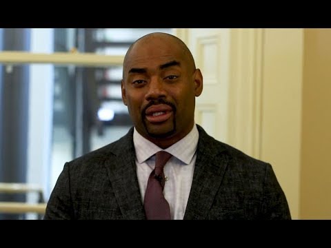 Former NFL player Chris Draft on losing his wife to lung cancer