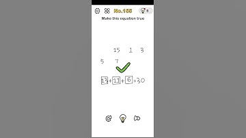 Make this equation true #brainout level 155