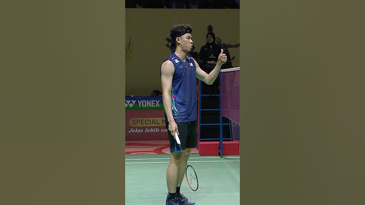 A front-row View of smooth net play, Lee Zii Jia approves. 👍💯 #badminton #shorts #BWF