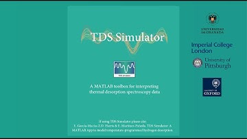 TDS Simulator: A MATLAB App to interpret hydrogen thermal desorption data