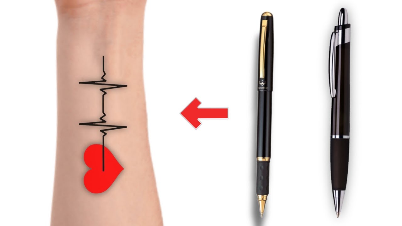 Broken Heart Tattoo Designs | Heart Touching Tattoo Design | Mushahid AK