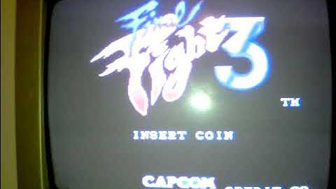 CAPCOM - FINAL FIGHT 3 - BOOTLEG JAMMA - ATTRACT MODE TESTING