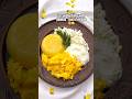 Scrambled eggs 🍳 with polenta- insanely delicious 🤤tap here ⬆️☝️ #cooking #food