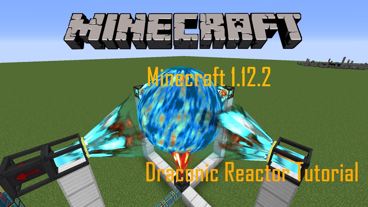 Minecraft 1 12 2 Safe Draconic Reactor Tutorial Draconic Evolution Mod Youtube