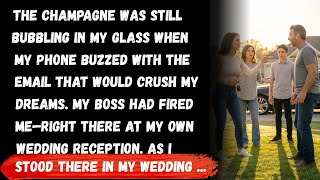 "My Boss Fired Me at My Wedding But My Husband’s Call Changed Everything"